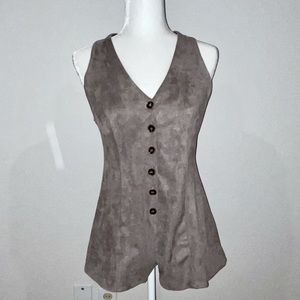 • SHE + SKY • CORDUROY ROMPER + Adjustable